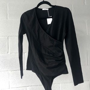 Mangopop cross wrap bodysuit, New with tags.